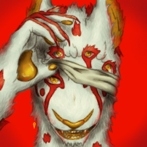 my fursona again, 2023
