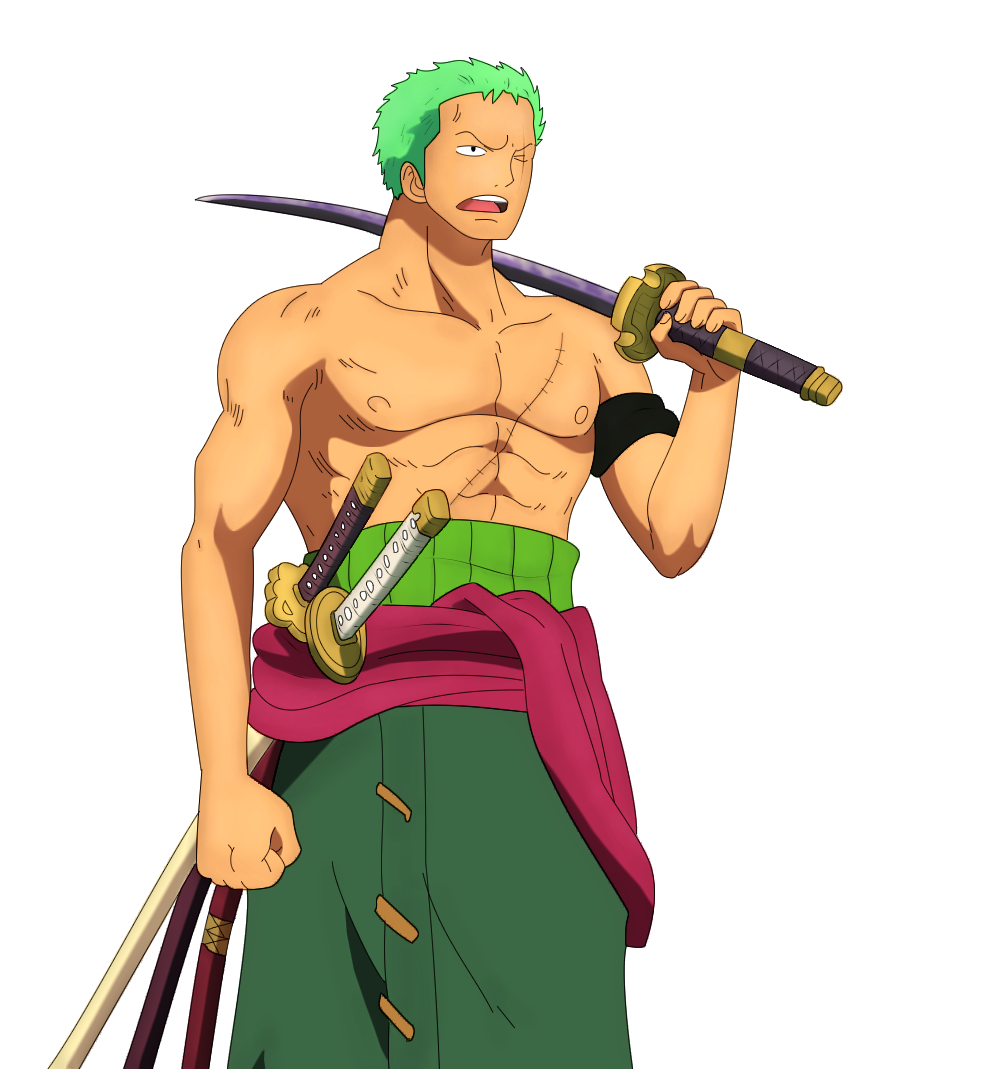 Zoro from one piece.